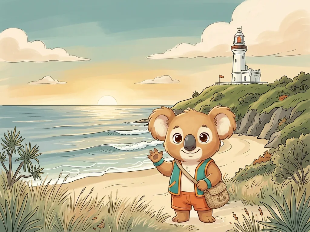 Koa at home in Byron Bay — where his journey began