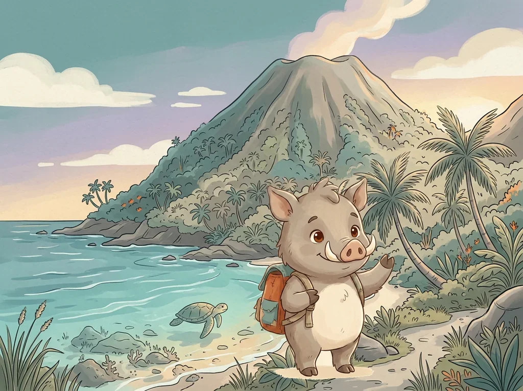 Moku at home in Hawaii